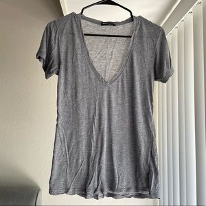 Brandy Melville V Neck Tee